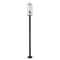 Z-Lite Sana 3 Light Outdoor Post Mounted Fixture, Black And Seedy 592PHBR-567P-BK - alternate 1